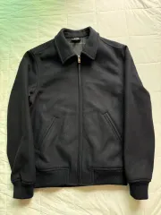 超美品 アーペーセー A.P.C. ウール ジップ ブルゾン ジャケット M APCレザージャケット Sサイズ （A.P.C. | ブルゾン / ジャケット