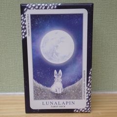 2405b4-12★【銀縁】LUNALAPIN TAROT DECK ルナラピン　ルナラパン　タロットカード