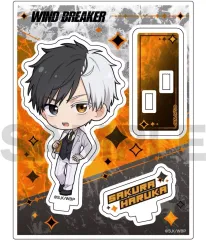 【中古】アクリルスタンド・アクリルパネル 桜遥 ミニキャラアクリルスタンド 「WIND BREAKER」