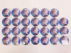 (27個セット)日野森志歩 「プロジェクトセカイ カラフルステージ! feat. 初音ミク グリッター缶バッジ イベントイラストコレクション vol.40 A」