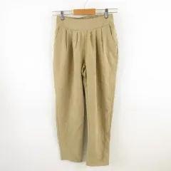 アルマデザイン Alma Design テーパードパンツ ロング ベージュ *T821