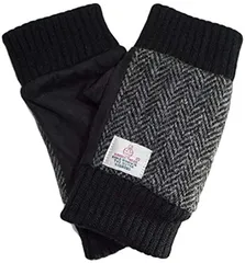 Sleeping Sheep(スリーピング シープ) 母の日 ハリスツイード 手袋 レディース バッグ ブーツ イヤーマフ トートバッグ リュック ラビットファー スマホ 対応 グローブ レザー 2019( チャコールヘリンボーン,  Free)