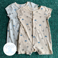 ★ベビー服　カバーオール　70サイズ　２枚セット　双子