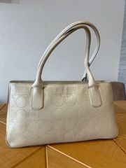 kate spade（ケイトスペード）　レザー　ハンドバッグ　白