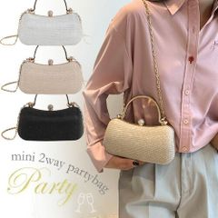 ミニバッグ ショルダーバッグ 送料無料 パーティーバッグ 大きめ 2way 結婚式 バッグ 入学式 スクエア チェーン パーティー 披露宴 二次会 謝恩会 フォーマル ハンドバッグ お呼ばれ シンプル