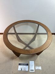 ジース リビングテーブル 83cm オークブラウン