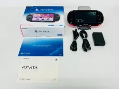 PS VITA  ピンクブラック/Pink Black 本体 PCH-2000 動作確認済み 箱付き 付属品完備