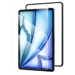 【在庫処分】11インチ air M2 2025用/ipad 第6世代 2024用 第7世代 保護 M3 フィルム 強化 11 ガラス Air 指紋防止 iPad ガイド枠付き アイパッド ガラスフィルム エアー7/エアー6 NIMASO NTB24E1281