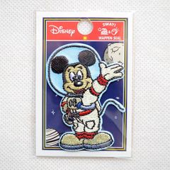 ワッペン ディズニー ミッキーマウス アストロ D01Y2204 アイロン ブランド 通販 アップリケ ブレザー シャツ キャラクター