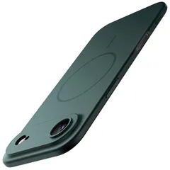 【新品】 JETech iPhone 17 Air用 マグネットスリムケース MagSafeに対応 薄型軽量 ミニマリストスマホカバー マット仕上げ カメラレンズ全面保護 6.5インチディスプレイ (ミッドナイトグリーン) 1