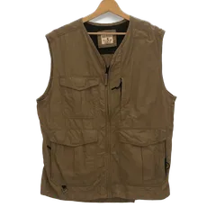 RED HEAD レッドヘッド ナイロンベスト ハンティング アウトドア オーバーサイズ バングラデシュ製 Lサイズ ブラウン