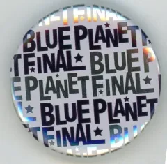 【中古】バッジ・ピンズ(男性) 三代目J Soul Brothers(ツアー名斜め/文字青・グレー) ファイナル 缶バッジ 「三代目J Soul Brothers LIVE TOUR 2015“BLUE PLANET”」 追加公演グッズ