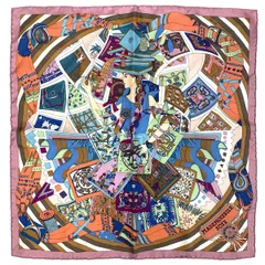 〔未使用〕HERMES 水色ミニスカーフ　プチカレ 2025年最新】Yahoo!オークション -エルメス プチカレの中古品