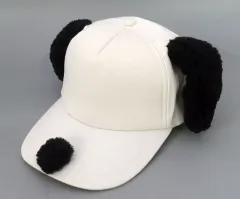 【中古】帽子 スヌーピー 耳付きキャップ ブラック 「PEANUTS(SNOOPY)」 ユニバーサル・スタジオ・ジャパン限定