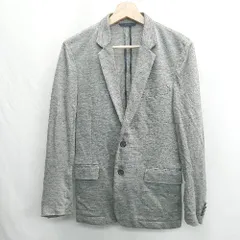 ◇ ⊂ PS Paul Smith ポールスミス 麻 長袖 ジャケット サイズS グレー メンズ E  【1501230020961】