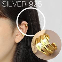 イヤーカフ シルバー 925  ゴールド レディース 新品未使用   匿名配送 アクセサリー おしゃれ 人気 おすすめ かっこいい カジュアル シルバーイヤーカフ レディース シルバー925 シルバー925