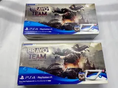 BRAVO TEAM【PlayStation VR シューティングコントローラー付き】２点 ＋ PS4 ソフト 1点