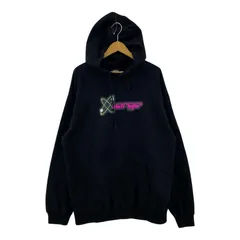 XLARGE エクストララージ ×Champion ジップアップパーカー sizeLARGE/ブラック