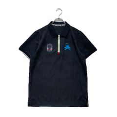 中古 レディース ビームスゴルフ BEAMSGOLF 半袖ポロシャツ M 紺