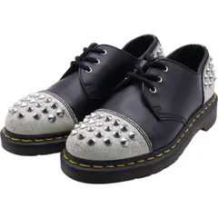 古着 ドクターマーチン Dr.Martens CORE APPLIQUE BAXTER 1461 STUDDED PANEL スタッズ 3ホールシューズ UK4/saa013305