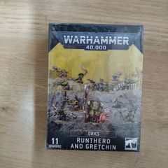 【ウォーハンマー】ORKS: RUNTHERD AND GRETCHIN オルク：ラントハード＆グレッチェン