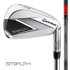 【新品】日本仕様 テーラーメイド STEALTH ステルス #6-PW 5本 アイアンセット 純正カーボンTENSEI RED TM60 (’22) フレックス：Sのサムネイル