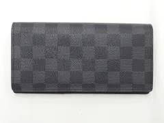 美品★ ルイヴィトン ダミエ グラフィット ポルトフォイユブラザ N62665
