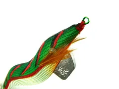 飛猿 海桜ピンク 求仙グリーン 蒲公英イエロー 赤テープ 餌木猿 エギ