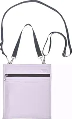 DZTSMART 保冷サコッシュ 縦型 防撥水 防水ジップ 多機能ショルダーバッグ メンズ/レディース対応 軽量 3層断熱 スマホ2台収納 アルミ保冷層 軽量160g 通勤/旅行/登山用/日常使い 5色展開(グレー,  ミディアム)