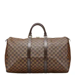ルイ ヴィトン ダミエ キーポル50 ボストンバッグ トラベルバッグ N41427 ブラウン PVC レザー レディース LOUIS VUITTON【1-0203209】のサムネイル