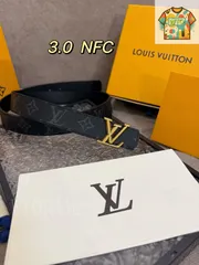 【今日WTO】LV Initiales ダブルフェイスベルト-KJ02