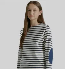 SAINT JAMES(セントジェームス) エルボーパッチ Tシャツ