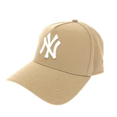 NEW ERA ニューエラ ニューヨークヤンキース 100thアニバーサリー キャップ  スナップバック/つば裏ピンクカラー    ベージュ ユニセックス / 240001164590