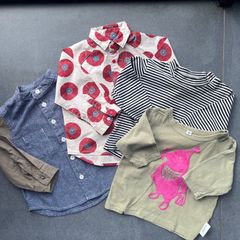 ベビー服８０サイズ　トップス４点セット販売　まとめ売り　キッズ　子供服 マーキーズ　コムサイズム
