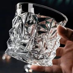ウイスキーグラス ロックグラス オシャレ ガラスグラス グラス ウイスキー クリスタルグラス 300ml 2個セット