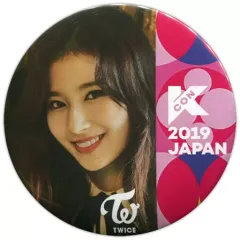 【中古】バッジ・ピンズ(女性) サナ(TWICE) 缶バッジB 「KCON 2019 JAPAN POP UP STORE」