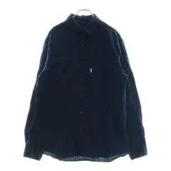 新品　エスエイチ SH-GMBT-001 レギュラーシャツ ネイビー SH エスエイチ REGULAR COLLAR SHIRT (GARMENT DYE) レギュラー