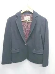 ◇ ⊆ UNITED ARROWS ユナイテッドアローズ 長袖 テーラード ジャケット サイズ36 ネイビー系 レディース E  【1507100007445】