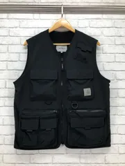 CARHARTT WIP カーハート フィッシング ベスト L 黒 エルムウッド 正規取扱通販店】 Carhartt WIP(カーハート ワークイン