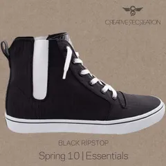 クリエイティブ レクリエーション ポンティ V エッセンシャルズ ブラック リップストップ
