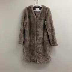 【BEAUTY & YOUTH】ビューティー＆ユース ユナイテッドアローズ　レディース　ファーコート　Мサイズ　アウター　冬　