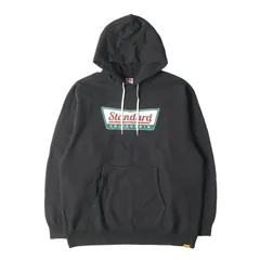【新品】STANDARD CALIFORNIA スタンダードカリフォルニア パーカー サイズ:XL / 23AW パロディ ロゴ スウェット パーカー (SD US Cotton Logo Hood Sweat) / 裏毛 / チャコールブラック