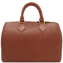 ルイヴィトン LOUIS VUITTON ハンドバッグ スピーディ 25 エピレザー ケニアブラウン ゴールド金具 茶  M43013 VI1912【中古】