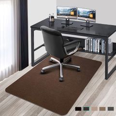 【在庫処分】凹み防止厚さ4 mm キズ防止 セルフ粘着 マット マット 床キズのキズ防止カーペット 120×90cm 椅子 ラグフロアマット床保護マット Hriiiiya 防カビ床 PVC 床保護マットフェルトパッド 保護 チェアマット