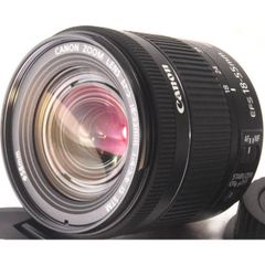 キヤノン CANON 標準ズームレンズ EF-S 18-55mm F4-5.6 IS STM APS-C専用 中古 保証