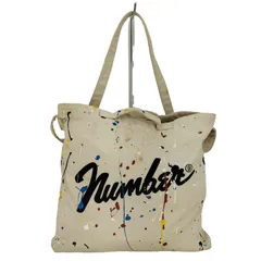 N NUMBER  2WAY SHOULDER BAG 2WAY ペイント キャンバスショルダーバッグ メンズ 表記無 のサムネイル