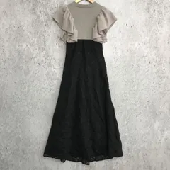 Classical Elf mily bilet クラシカルエルフ ミウィビレット ダブル フリル 袖 チェック レース ドッキング ワンピース グレー Sサイズ 〇□