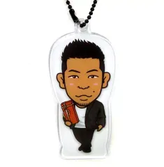 【中古】キーホルダー・マスコット(男性) USA(EXILE) クリアチャーム White Day 2018 ver. EXILE TRIBE STATION オンラインカプセル