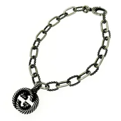 【美品】GUCCI ブレスレット インターロッキングG シルバー 925 楽天市場】【中古】GUCCI グッチ シルバー インターロッキングG