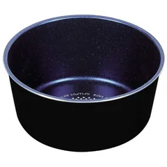 【 新品 未開封 】 パール金属　ルクスパン ブルーダイヤモンドコートIH対応マルチポット18cm　HB-2441 未使用 送料無料のサムネイル